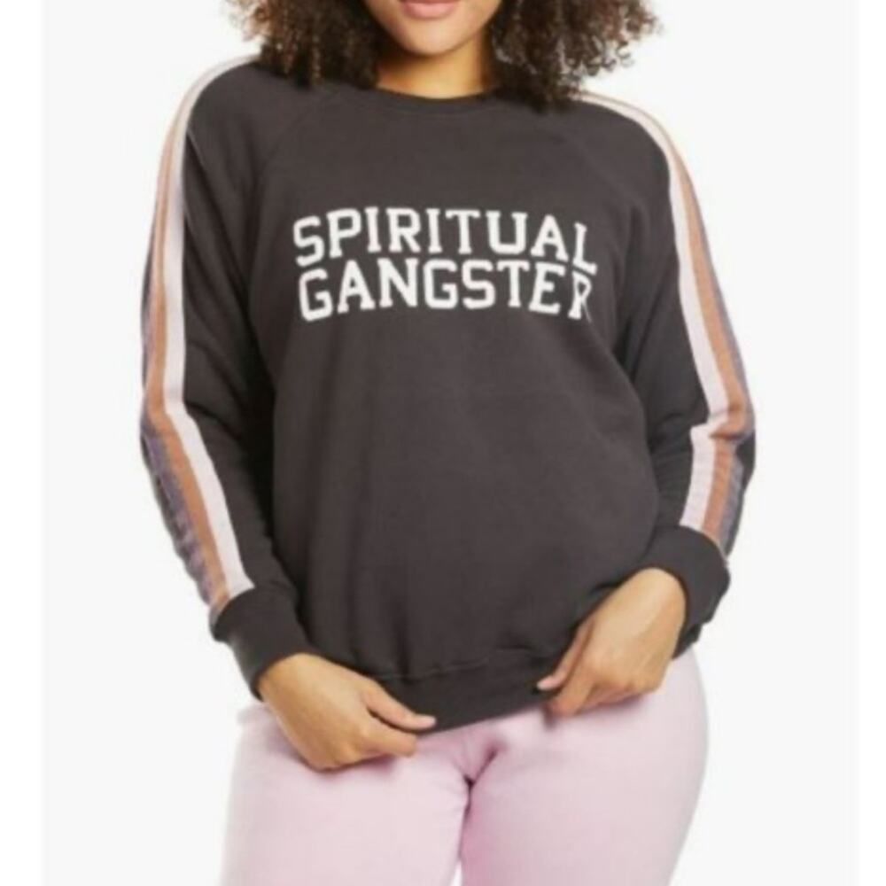 Spiritual Gangster Crew Neck Pullover Y9